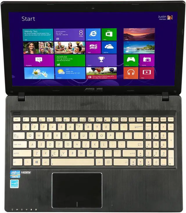 Alt view image 6 of 8 - ASUS Laptop Intel Core i5-3230M 6GB Memory 750GB HDD Intel HD Graphics 4000 15.6" Windows 8 64-Bit Q500A-BSI5N04