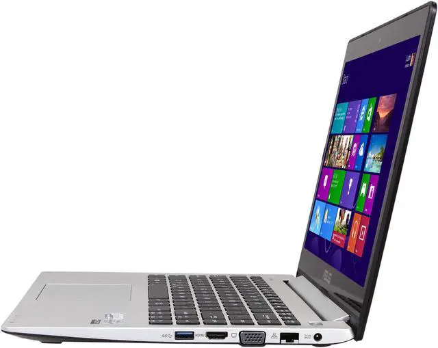 Alt view image 3 of 8 - ASUS VivoBook S400CA-RSI5T18 Intel Core i5 3rd Gen 3317U (1.70 GHz) 4 GB Memory 500 GB HDD 14" Touchscreen 1366 x 768 2-in-1 Laptop Windows 8 64-Bit