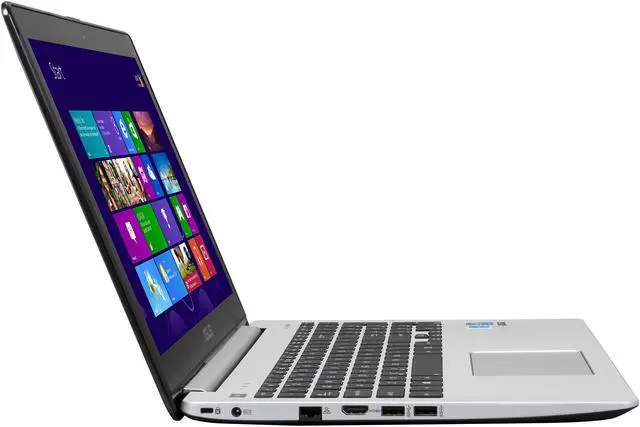 Alt view image 4 of 8 - ASUS Laptop Intel Core i5-4200U 8GB Memory 750GB HDD Intel HD Graphics 4400 15.6" Touch Screen Windows 8 64-bit V551LA-DH51T