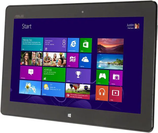 Alt view image 2 of 7 - ASUS VivoTab Smart ME400 10.1" IPS Panel Touchscreen Tablet Intel Atom Z2760 Dual Core 1.80Ghz 2GB RAM 64GB Internal Storage Windows 8 Full Version