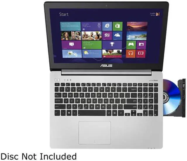 Main image of ASUS Ultrabook VivoBook Intel Core i7-4500U 8GB Memory 1TB HDD NVIDIA GeForce GT 740M 15.6" Touch Screen Windows 8 64-bit V551LB-DB71T