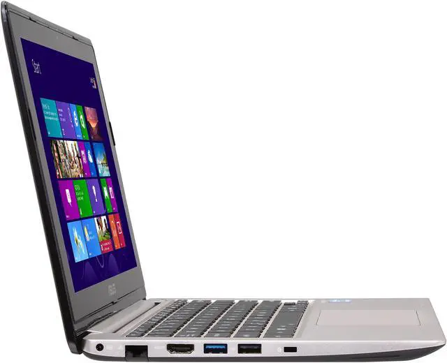 Alt view image 4 of 9 - ASUS Laptop VivoBook Intel Core i3-3217U 4GB Memory 500GB HDD Intel HD Graphics 4000 11.6" Touch Screen Windows 8 S200E-RHI3T73