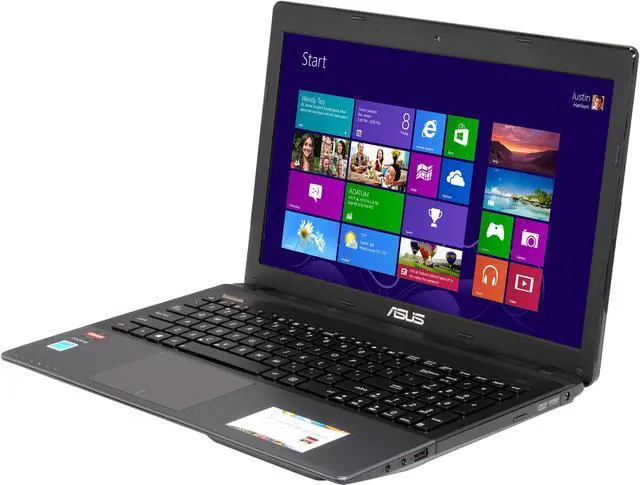 Main image of ASUS Notebook, B Grade, Scratch and Dent AMD A8-4500M 4GB Memory 500GB HDD AMD Radeon HD 7640G 15.6" Windows 8 K55N-SA80403V-B