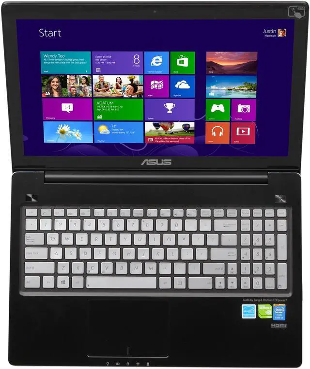 Alt view image 6 of 8 - ASUS Q550LF-BBI7T07 15.6” Touchscreen FULL HD 1920 x 1080 Notebook Intel Core i7 4500U 1.80GHz, 8GB RAM, 1TB HDD, NVIDIA GeForce GT 745M, DVD±R/RW, Windows 8, Grade B: Minor Cosmetic Imperfection