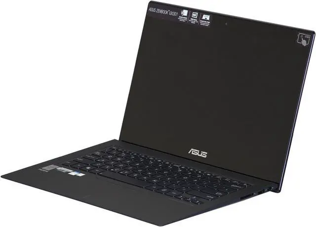Alt view image 2 of 8 - ASUS ZenBook Intel Core i7-4558U 8GB Memory 256 GB SSD Intel Iris Graphics 5100 13.3" Touch Screen 2560 x 1440 Ultrabook Windows 8 (64bit) UX301LA-DH71T