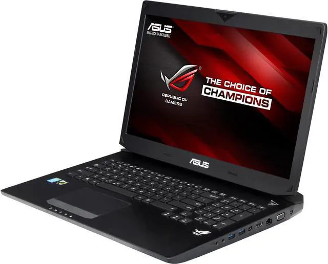 Main image of ASUS ROG G750 Series G750JW-NH71 Gaming Laptop Intel Core i7 4700HQ (2.40GHz) 12GB Memory 750GB HDD NVIDIA GeForce GTX 765M 2GB GDDR5 17.3" Windows 8