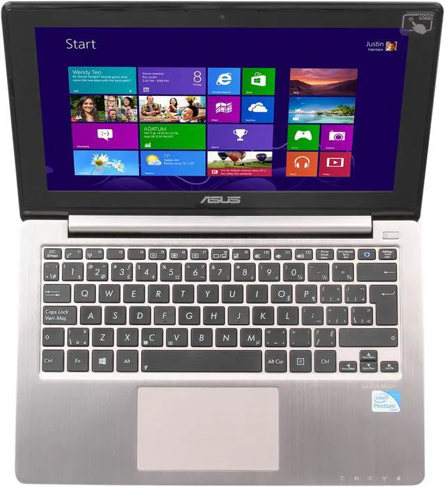 Alt view image 5 of 6 - ASUS Intel Pentium 2117U 4GB Memory 500GB HDD Intel HD Graphics 11.6" Touch Screen Ultrabook Windows 8 S200E-RB91T-CB