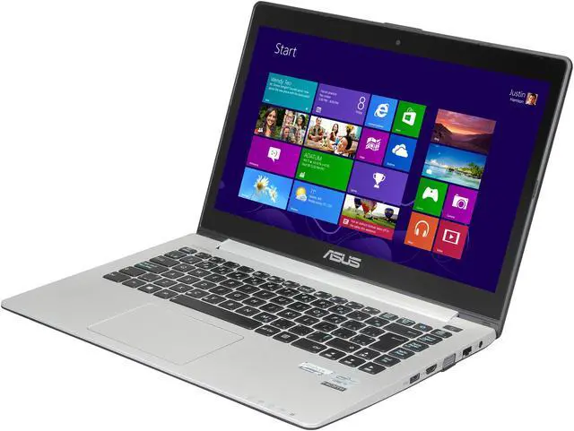 Alt view image 2 of 8 - ASUS VivoBook S400CA-RS51-CB Touchscreen 14.1" Ultrabook Intel Core i5 3317U (1.70GHz) 6GB RAM 500GB HDD 24GB SSD Windows 8