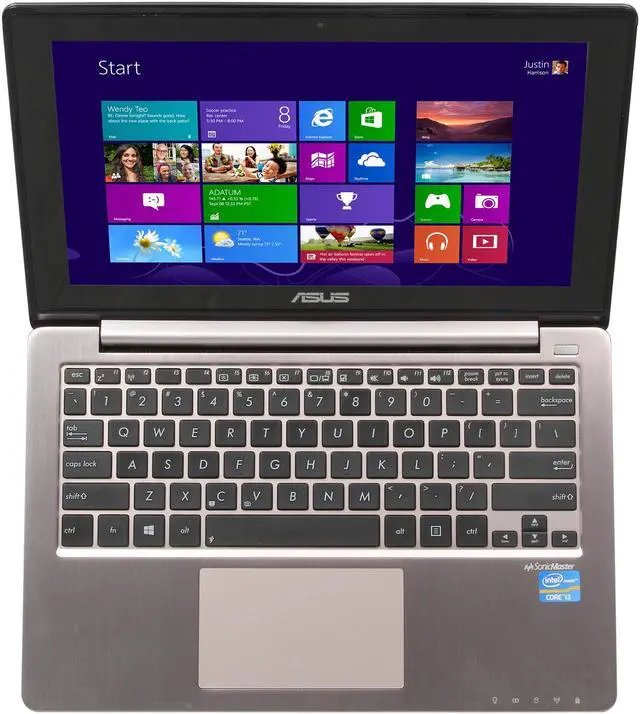 Alt view image 6 of 8 - ASUS VivoBook S200E-RHI3T73 Notebook Intel Core i3 3217U (1.80GHz) 4GB Memory 500GB HDD Intel HD Graphics 4000 11.6" Touchscreen Windows 8 64-Bit GRADE A