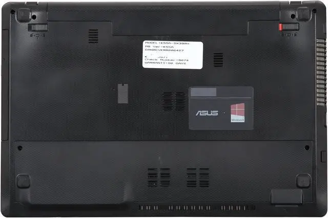 Alt view image 7 of 8 - ASUS Laptop K55 Series Intel Core i7-3630QM 8GB Memory 750GB HDD Intel GMA HD 15.6" Windows 8 K55A-DS71