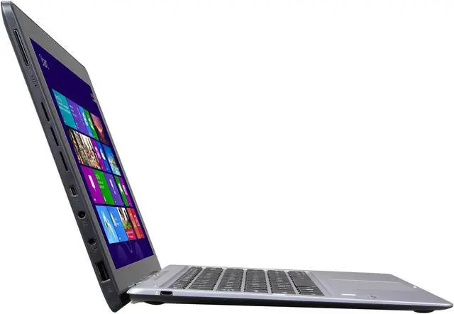 Alt view image 5 of 12 - ASUS Transformer Book Intel Core i7-4500U 8GB Memory 256 GB SSD Intel HD Graphics 5000 13.3" Touch Screen 1920 x 1080 Ultrabook Windows 8 Pro 64-Bit T300LA-XH71T