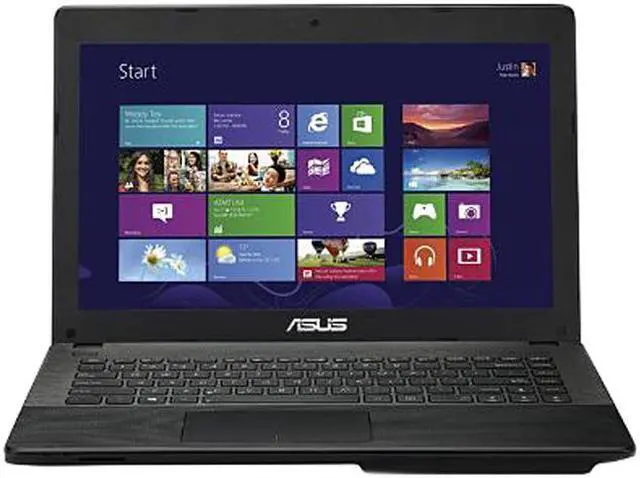 Main image of ASUS Laptop Intel Pentium 2117U 4GB Memory 320GB HDD Intel HD Graphics 14.0" Non-Touch Screen Windows 8 64-bit D450CA-AH21