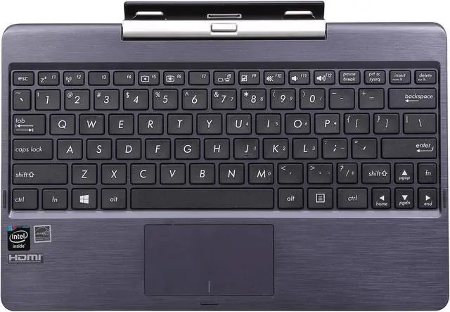 Alt view image 10 of 12 - ASUS Transformer Book T100 - Intel Z3740 Quad Core 2GB RAM 32GB SSD + 500GB HDD 10.1" Touchscreen Tablet w/Dock, Windows 8.1 (T100TA-H1-GR)