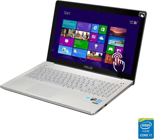 Main image of ASUS - 15.6" NVIDIA GeForce GTX 850M - Intel Core i7-4700HQ  - 8GB Memory - - Windows 8.1 64-bit - Gaming Laptop - (N550JK-DS71T )
