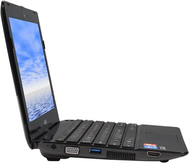 Alt view image 4 of 8 - ASUS Laptop Intel Celeron 847 2GB Memory 320GB HDD Intel HD Graphics 10.1" Ubuntu 1015E-DS03