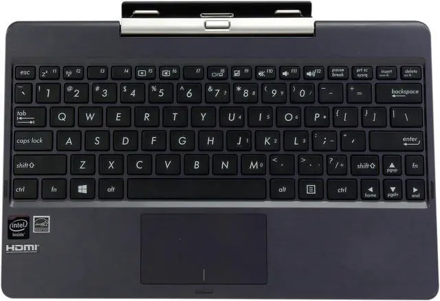 Alt view image 9 of 10 - ASUS Certified Refurbished Transformer Book T100TA 10.1" MultiTouch 2-in-1 Notebook / Tablet with Intel Atom Quad Core Z3740 1.33 GHz (1.86 GHz Burst), 2 GB Memory, 32 GB SSD Storage, Detachable Key