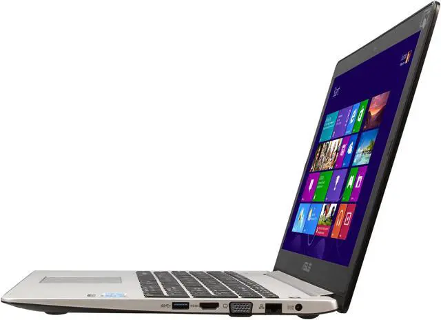 Alt view image 2 of 8 - ASUS VivoBook S500CA-HPD0101N 15.6” Touchscreen Notebook Intel Pentium 2117U (1.80GHz) Dual Core CPU, 4GB Memory, 500GB HDD, Intel HD Graphics, Windows 8 64-Bit