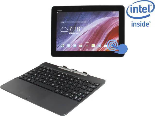 Main image of ASUS Transformer Pad TF103 Android Tablet with keyboard- Intel Atom Z3745 1GB Memory 16GB Flash 10.1" Touchscreen (TF103C-A1-Bundle) - Black