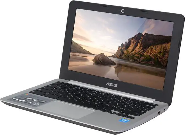 Main image of ASUS Chromebook Intel Celeron N2830 2 GB DDR3 Memory 16 GB eMMC SSD 11.6" Chrome OS C200MA-DS01