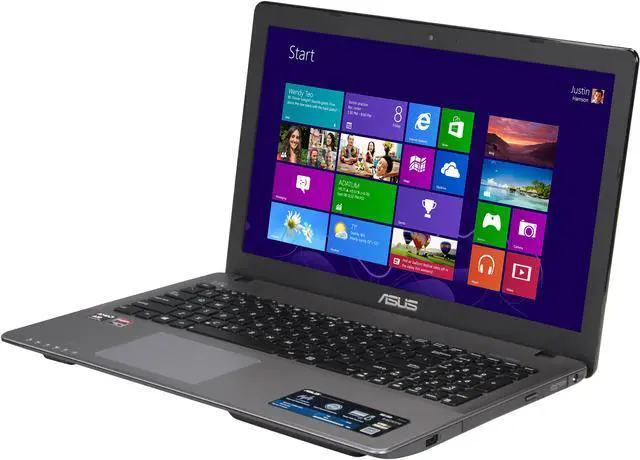 Main image of ASUS Laptop AMD A10-5750M 8GB Memory 750GB HDD AMD Radeon HD 8670M 15.6" Windows 8 64-Bit R510DP-FH11