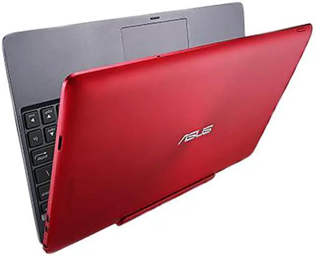 Alt view image 8 of 17 - ASUS Transformer Book T100 Intel Z3775 Quad Core 2GB DDR3 RAM 64GB SSD 10.1" Touchscreen 2in1 Tablet w/Dock, Windows 8.1- Red (T100TA-C1-RD(S))