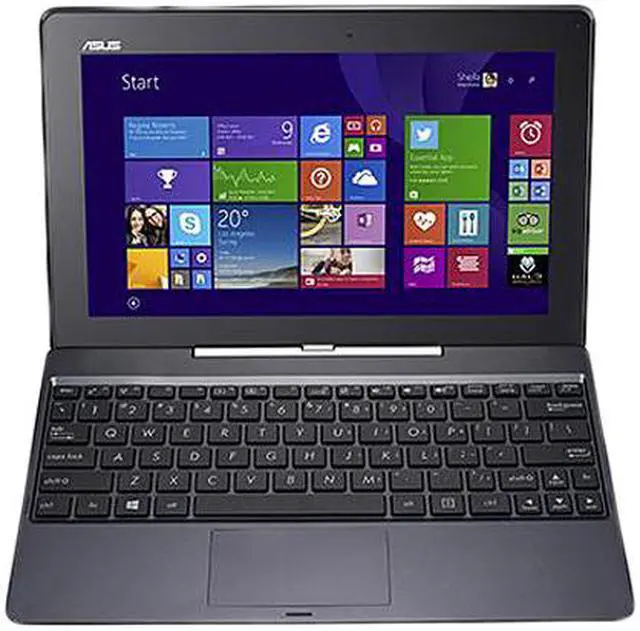Alt view image 5 of 17 - ASUS Transformer Book T100 Intel Z3775 Quad Core 2GB DDR3 RAM 64GB SSD 10.1" Touchscreen 2in1 Tablet w/Dock, Windows 8.1- Red (T100TA-C1-RD(S))
