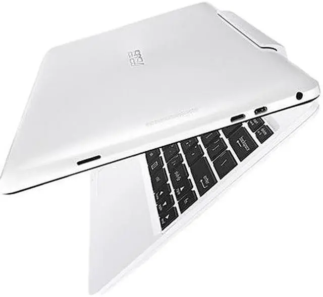 Alt view image 4 of 16 - ASUS Transformer Book T100 Intel Z3775 Quad Core 2GB DDR3 RAM 64GB SSD 10.1" Touchscreen 2in1 Tablet w/Dock, Windows 8.1- White (T100TA-C1-WH(S))