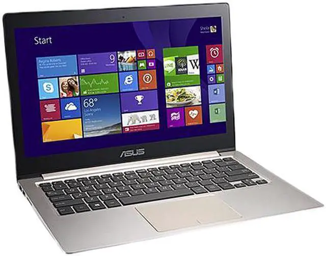 Alt view image 3 of 16 - ASUS Ultrabook ZenBook Intel Core i7-4510U 12GB Memory 256 GB SSD NVIDIA GeForce 840M 13.3" Touch Screen Windows 8.1 64-Bit UX303LN-DB71T