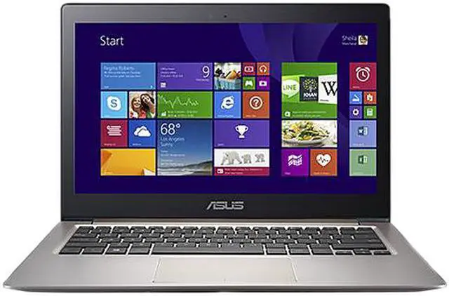 Alt view image 2 of 16 - ASUS Ultrabook ZenBook Intel Core i7-4510U 12GB Memory 256 GB SSD NVIDIA GeForce 840M 13.3" Touch Screen Windows 8.1 64-Bit UX303LN-DB71T