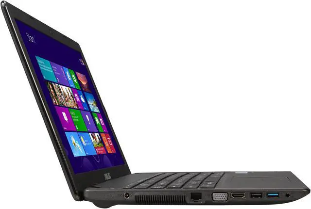 Alt view image 4 of 8 - ASUS X551MAV-EB01-B Notebook Intel Baytrail-M Dual-Core N2830 (2.16GHz) 4GB Memory 500GB HDD Intel HD Graphics 15.6" Windows 8.1 64-Bit