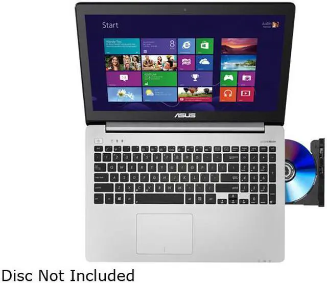 Alt view image 2 of 2 - ASUS Gaming Laptop Intel Core i7-4500U 6GB Memory 1TB HDD 24 GB SSD NVIDIA GeForce 840M 15.6" Touch Screen Windows 8.1 64-Bit S551LN-DB71T-CA
