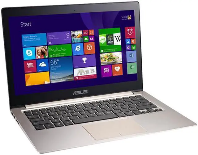 Alt view image 2 of 10 - ASUS Ultrabook Intel Core i7-4510U 8GB Memory 256 GB SSD NVIDIA GeForce 840M Touch Screen Windows 8.1 64-Bit UX303LN-DB71T-CA