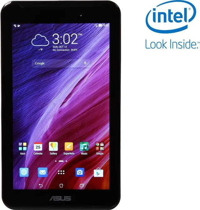 Main image of ASUS ME170C-8G-BK Intel Atom Z2520 1GB LPDDR2 Memory 8GB eMMC 7.0" Touchscreen Tablet Android 4.3 (Jelly Bean)