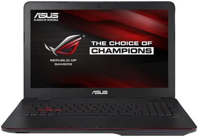 Alt view image 2 of 7 - ASUS ROG GL551 series - 15.6" NVIDIA GeForce GTX 860M - Intel Core i7-4710HQ  - 16GB Memory - 256 GB SSD - Windows 8.1 64-Bit - Gaming Laptop - (GL551JM-EH71 )