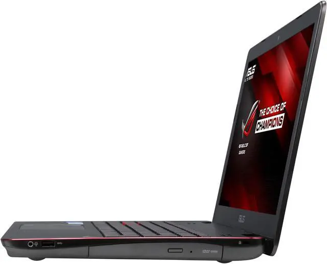 Alt view image 2 of 8 - ASUS ROG GL551 series - 15.6" NVIDIA GeForce GTX 860M - Intel Core i7-4710HQ  - 16GB Memory - - Windows 8.1 64-Bit - Gaming Laptop - (GL551JM-DH71 )