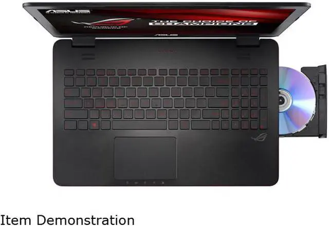 Alt view image 8 of 20 - ASUS ROG G551JM-DH71-CA  Gaming LaptopIntel Core i7  4710HQ (2.50GHz)  8GB  Memory 750GB  HDD NVIDIA GeForce GTX 860M  15.6"   Windows 8.1 64-Bit