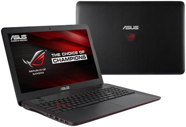 Alt view image 8 of 8 - ASUS ROG - 15.6" NVIDIA GeForce GTX 850M - Intel Core i7-4710HQ  - 12 GB DDR3L Memory - - Windows 8.1 64-Bit - Gaming Laptop - (GL551JK-EH71 )