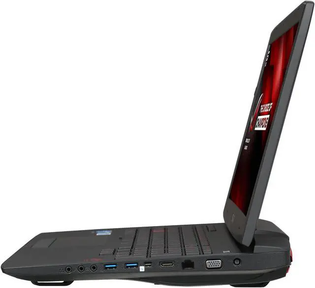 Alt view image 2 of 8 - ASUS ROG - 17.3" NVIDIA GeForce GTX 980M - Intel Core i7-4710HQ  - 24GB Memory - 256 GB SSD - Windows 8.1 64-Bit - Gaming Laptop - IPS (G751JY-DH71 )