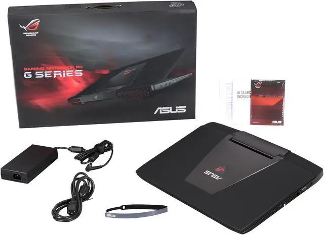 Alt view image 8 of 8 - ASUS ROG - 17.3" NVIDIA GeForce GTX 980M - Intel Core i7-4710HQ  - 24GB Memory - 256 GB SSD - Windows 8.1 64-Bit - Gaming Laptop - IPS (G751JY-DH71 )