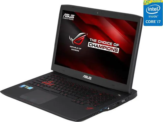 Main image of ASUS ROG - 17.3" NVIDIA GeForce GTX 980M - Intel Core i7-4710HQ  - 24GB Memory - 256 GB SSD - Windows 8.1 64-Bit - Gaming Laptop - IPS (G751JY-DH71 )