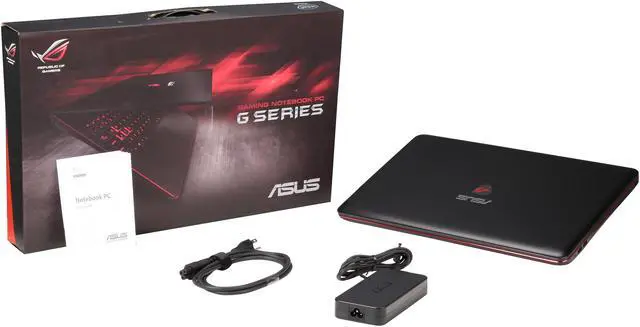Alt view image 8 of 8 - ASUS ROG - 17.3" NVIDIA GeForce GTX 860M - Intel Core i7-4710HQ  - 12GB Memory - - Windows 8.1 64-Bit - Gaming Laptop - (GL771JM-DH71 )