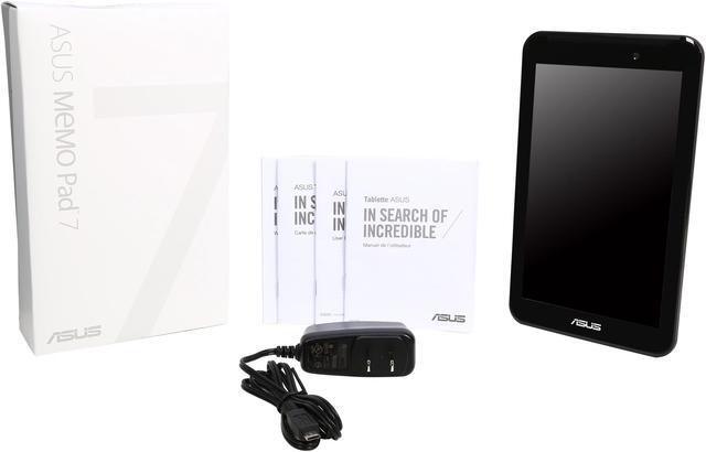 Alt view image 8 of 8 - ASUS MeMO Pad ME170CX-A1-BK 1GB Memory 7.0" 1024 x 600 Tablet Android 4.3 (Jelly Bean) Black