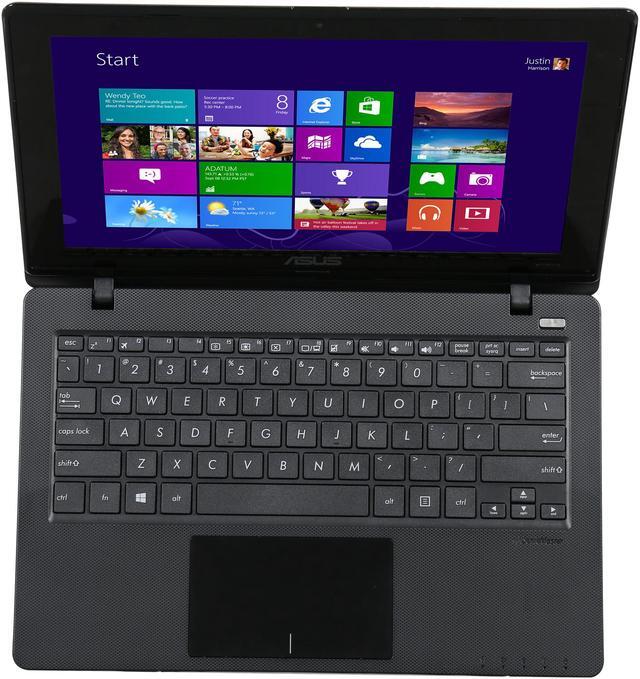 Alt view image 7 of 8 - Asus X200MA-RCLT07 11.6” Touchscreen Laptop, Intel Celeron N2815 Processor 1.86 GHz, 4GB Memory, 500 GB HDD, Wireless, HDMI, Webcam, Intel HD Graphics, Windows 8