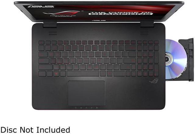 Alt view image 5 of 6 - ASUS ROG GL551 Series GL551JM-EH74 Gaming Laptop Intel Core i7 4710HQ (2.50GHz) 16GB Memory 256GB SSD NVIDIA GeForce GTX 860M 2GB 15.6" Windows 8.1 64-Bit