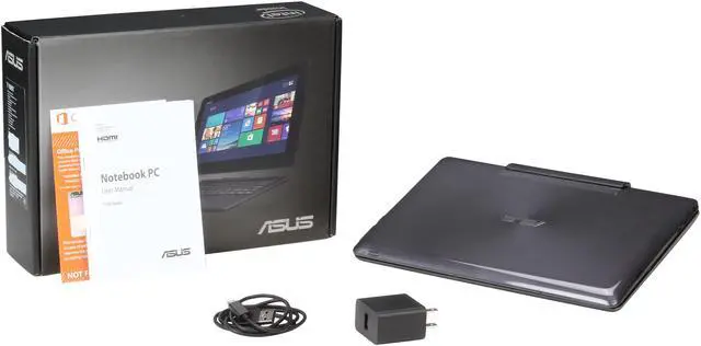 Alt view image 11 of 11 - ASUS Transformer Book T100TAF-DH11T-CA Intel Atom Z3735 (1.33GHz) 1GB Memory 32GB SSD 10.1" Touchscreen 2-in-1 TabletWindows 8.1