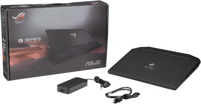 Alt view image 8 of 8 - ASUS ROG G750 Series - 17.3" NVIDIA GeForce GTX 870M - Intel Core i7-4710HQ  - 16GB Memory - - Windows 8.1 64-Bit - Gaming Laptop - (G750JS-NH71 )