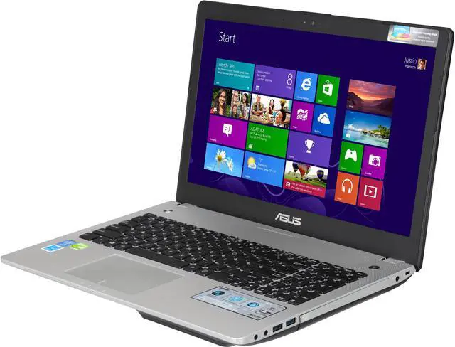 Main image of ASUS N56JN-EB71 15.6" Gaming Laptop with Intel Core i7 4710HQ 2.50GHz (3.50Ghz Turbo), 8GB DDR3 Memory, 750GB HDD, NVIDIA GeForce GT 840M 2GB GPU, DVD+-RW DL, Windows 8.1 64-Bit