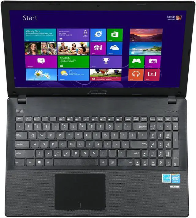 Alt view image 6 of 8 - ASUS Laptop Intel Celeron N2830 4GB Memory 500GB HDD Intel HD Graphics 15.6" Non-Touch Screen Windows 8.1 64-Bit X551MAV-MB01-B