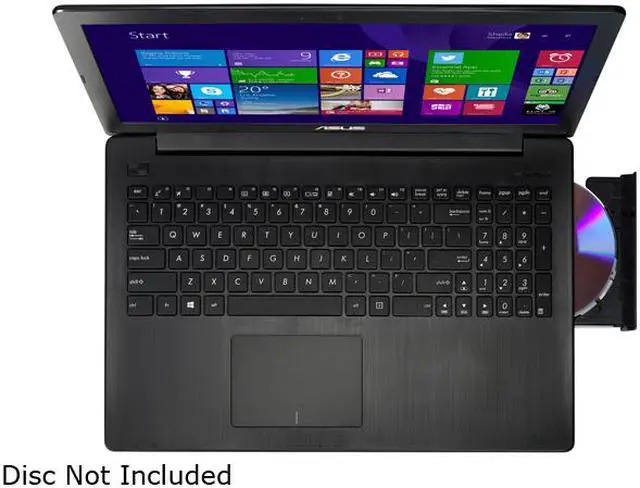Alt view image 5 of 16 - ASUS Laptop Intel Pentium N3540 4GB Memory 500GB HDD Intel HD Graphics 15.6" Non-Touch Screen Windows 8.1 64-Bit X553MA-QP1-CB