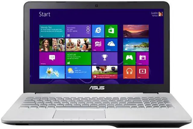 Alt view image 4 of 10 - ASUS N551JQ-EH71 Gaming Laptop Intel Core i7 4710HQ (2.50 GHz) 8 GB Memory 750 GB HDD NVIDIA GeForce 845M 2 GB GDDR3 15.6" Windows 8.1 64-Bit